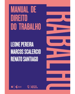 MANUAL DE DIREITO DO TRABALHO