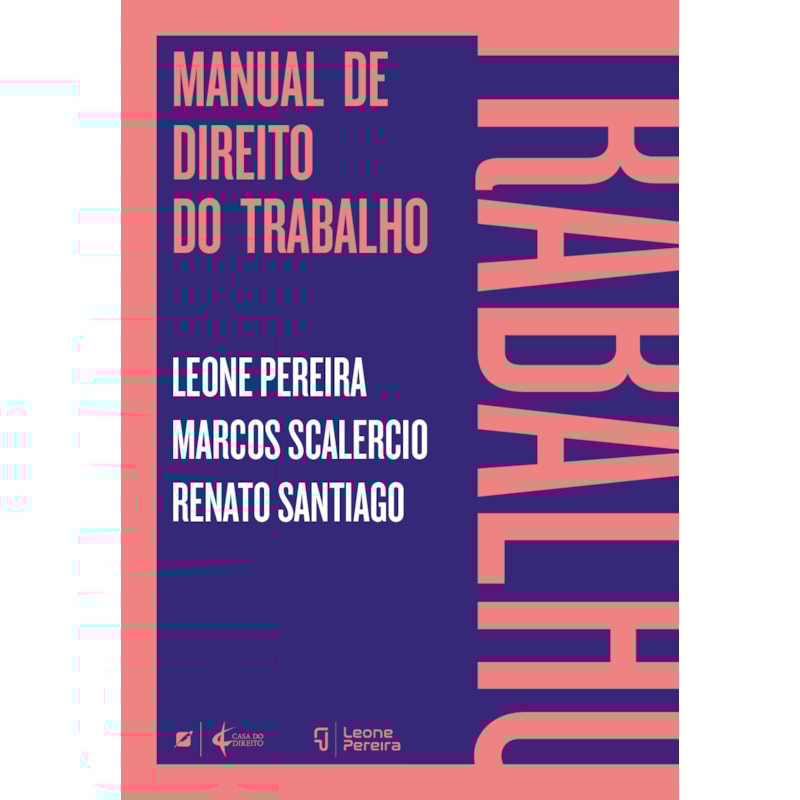 MANUAL DE DIREITO DO TRABALHO