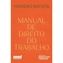 MANUAL DE DIREITO DO TRABALHO