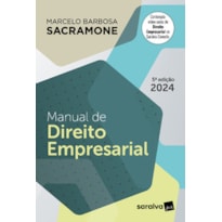 MANUAL DE DIREITO EMPRESARIAL - 5ª EDIÇÃO 2024