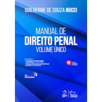 MANUAL DE DIREITO PENAL - VOLUME ÚNICO - 20ª EDIÇÃO 2024