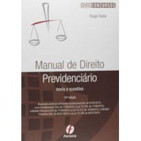 MANUAL DE DIREITO PREVIDENCIARIO - 10