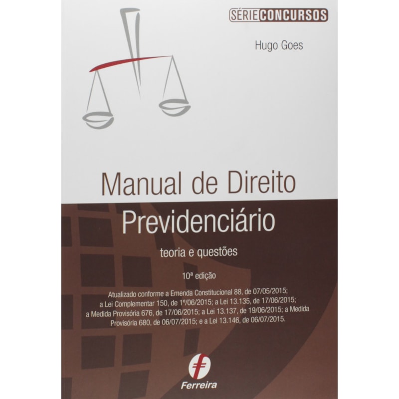 MANUAL DE DIREITO PREVIDENCIARIO - 10