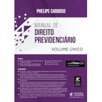 MANUAL DE DIREITO PREVIDENCIÁRIO