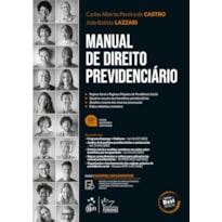 MANUAL DE DIREITO PREVIDENCIÁRIO