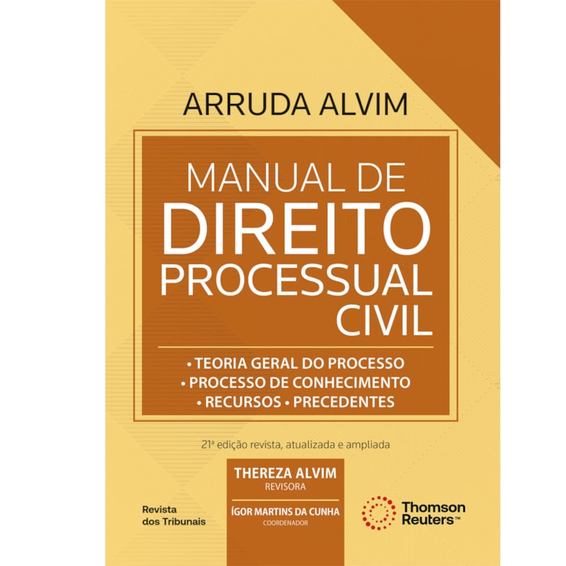 MANUAL DE DIREITO PROCESSUAL CIVIL - 21ª EDIÇÃO