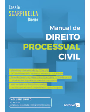 MANUAL DE DIREITO PROCESSUAL CIVIL - 6ª ED. 2020