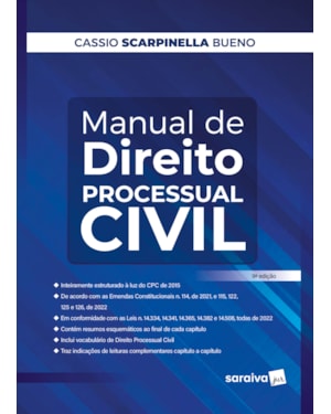 MANUAL DE DIREITO PROCESSUAL CIVIL - 9ª EDIÇÃO 2023