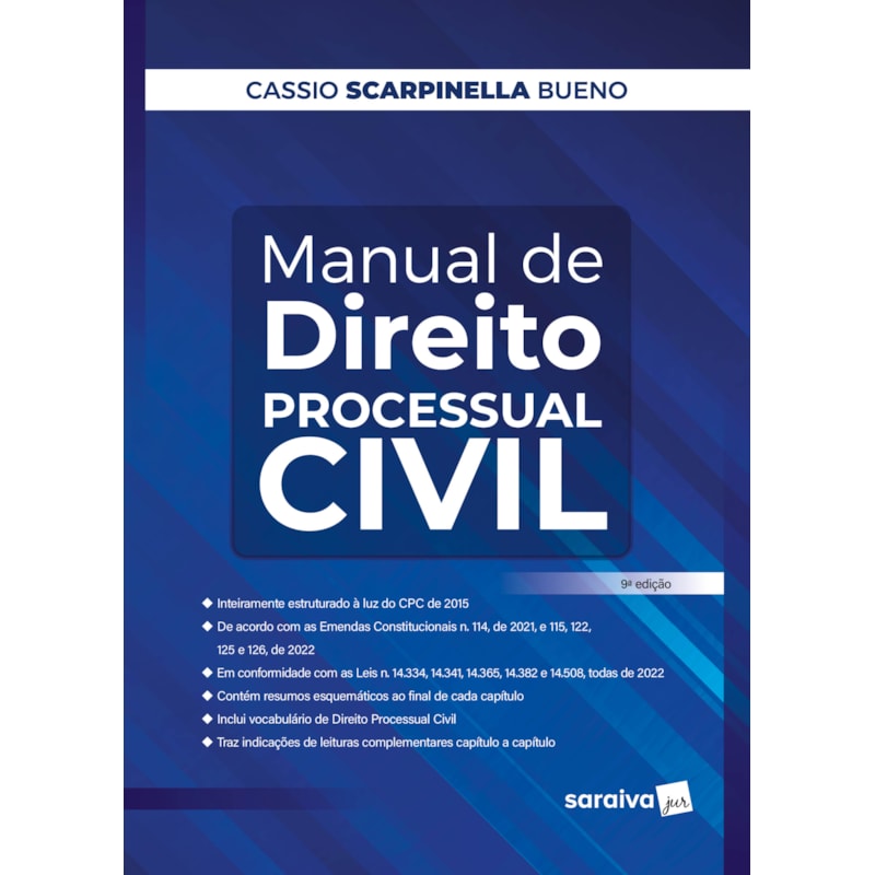 MANUAL DE DIREITO PROCESSUAL CIVIL - 9ª EDIÇÃO 2023