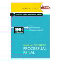 MANUAL DE DIREITO PROCESSUAL PENAL - 1ª EDIÇÃO DE 2015
