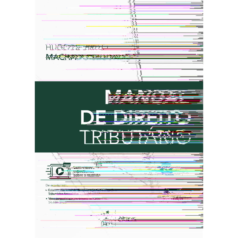 MANUAL DE DIREITO TRIBUTÁRIO - 14ª EDIÇÃO 2024