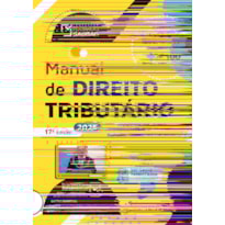 MANUAL DE DIREITO TRIBUTÁRIO