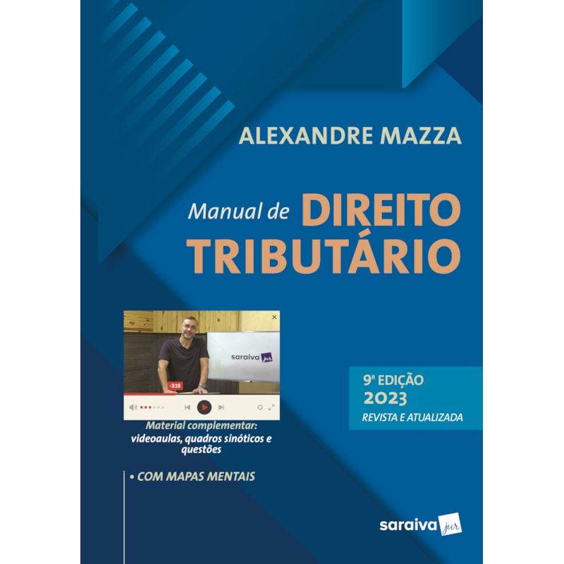 MANUAL DE DIREITO TRIBUTÁRIO - 9ª EDIÇÃO 2023
