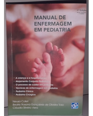 MANUAL DE ENFERMAGEM EM PEDIATRIA 3ª ED.