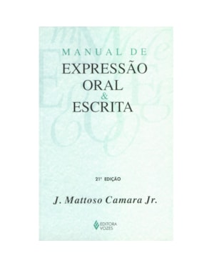 MANUAL DE EXPRESSÃO ORAL E ESCRITA