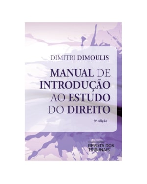 MANUAL DE INTRODUÇÃO AO ESTUDO DO DIREITO 9º EDIÇÃO