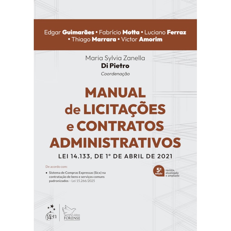 MANUAL DE LICITAÇÕES E CONTRATOS ADMINISTRATIVOS - 5ª EDIÇÃO 2026