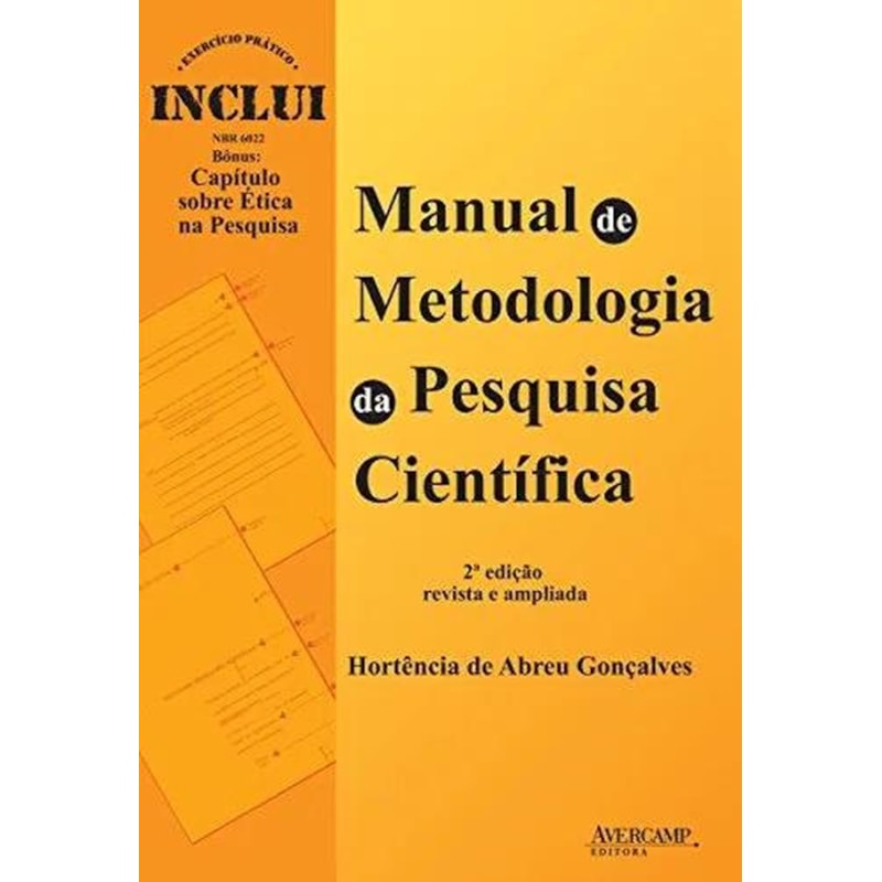 MANUAL DE METODOLOGIA DA PESQUISA CIENTIFICA - 2ª