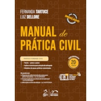 MANUAL DE PRÁTICA CIVIL - 20ª EDIÇÃO 2025