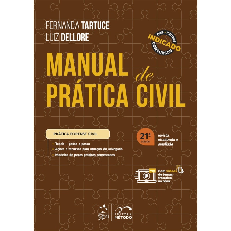 MANUAL DE PRÁTICA CIVIL - 21ª EDIÇÃO 2026
