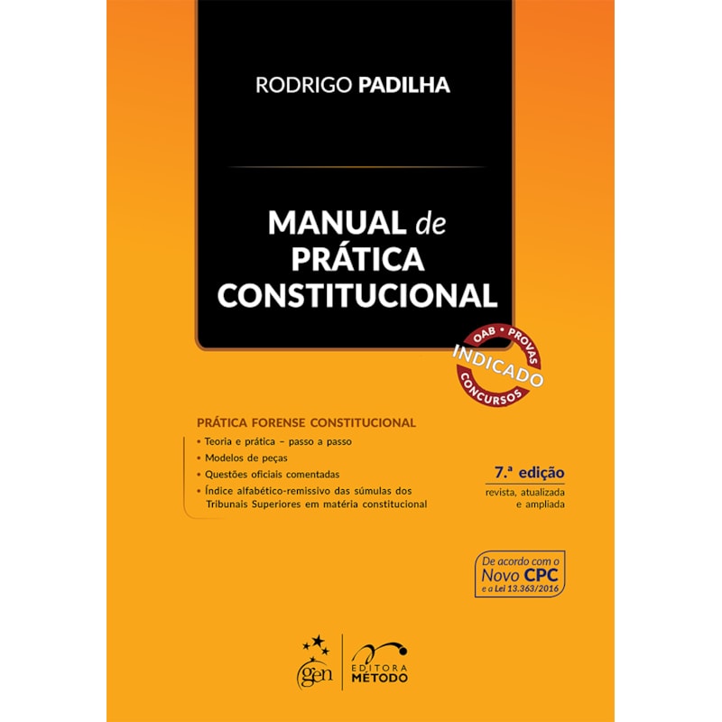 MANUAL DE PRÁTICA CONSTITUCIONAL