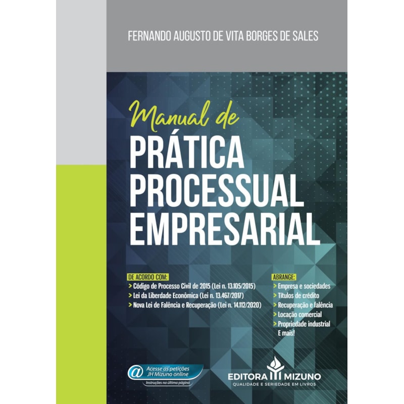 MANUAL DE PRÁTICA PROCESSUAL EMPRESARIAL