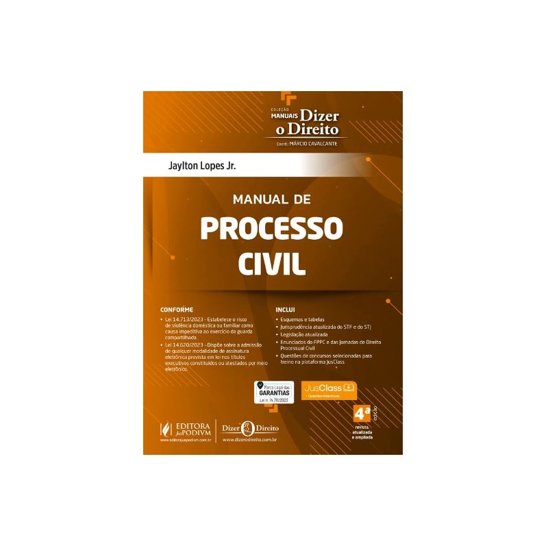MANUAL DE PROCESSO CIVIL (2024)
