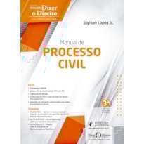 MANUAL DE PROCESSO CIVIL