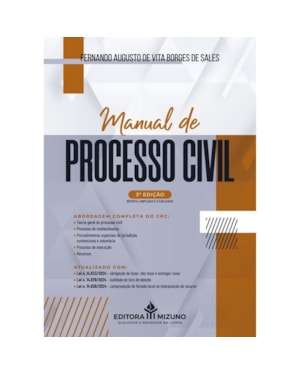 MANUAL DE PROCESSO CIVIL VOLUME ÚNICO 3ª EDIÇÃO