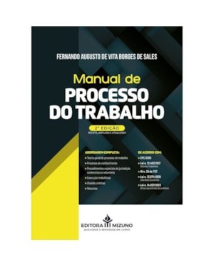 MANUAL DE PROCESSO DO TRABALHO 2ª EDIÇÃO 2025