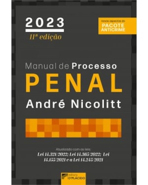 MANUAL DE PROCESSO PENAL - 11ª EDIÇÃO