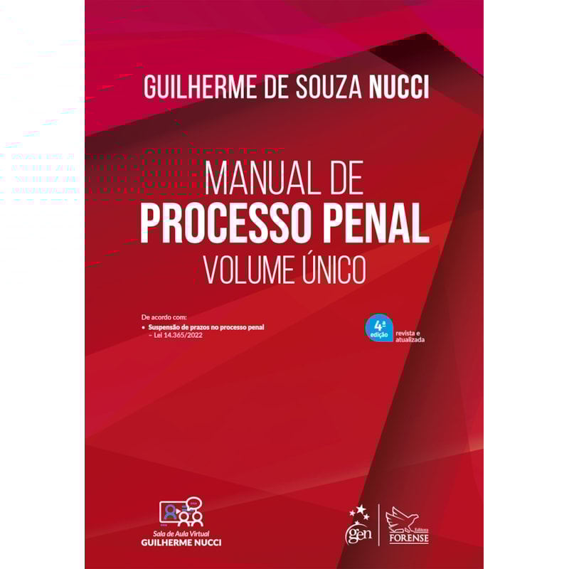 MANUAL DE PROCESSO PENAL