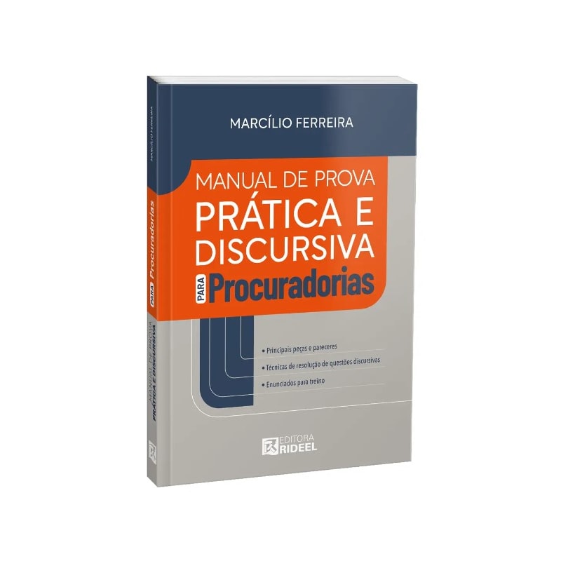 Manual de prova prática e discursiva para procuradorias