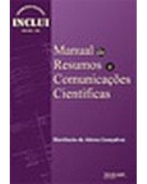MANUAL DE RESUMOS E COMUNICACOES CIENTIFIACAS