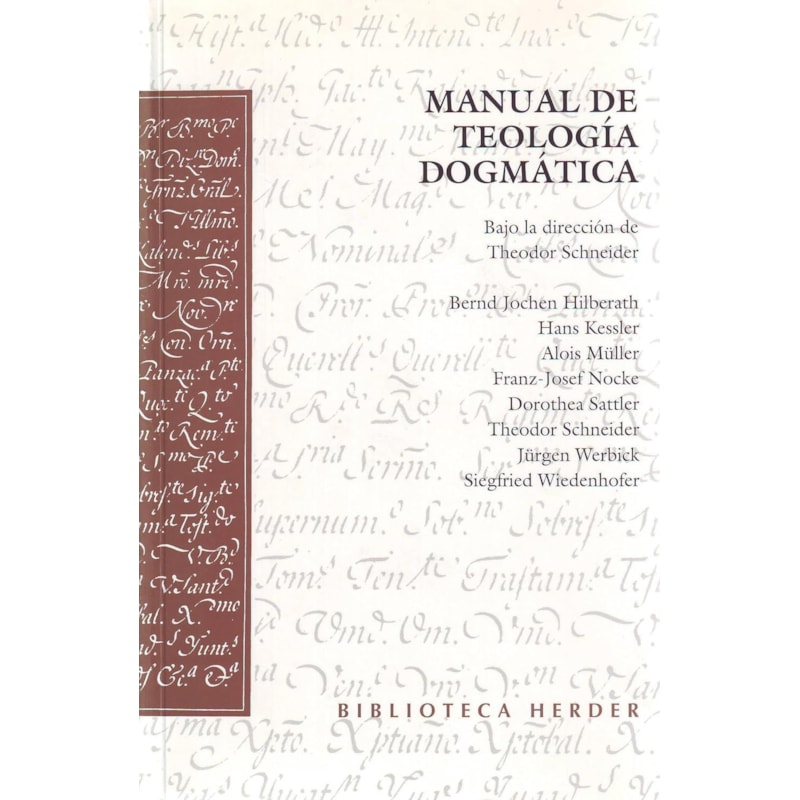 MANUAL DE TEOLOGIA DOGMATICA