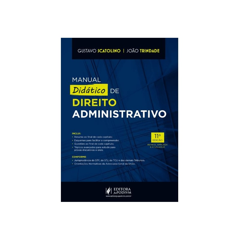MANUAL DIDÁTICO DE DIREITO ADMINISTRATIVO