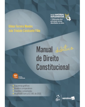 MANUAL DIDÁTICO DE DIREITO CONSTITUCIONAL - 11ª EDIÇÃO 2026