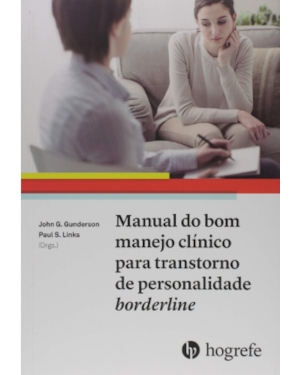 Manual do bom manejo clínico para transtorno de personalidade borderline