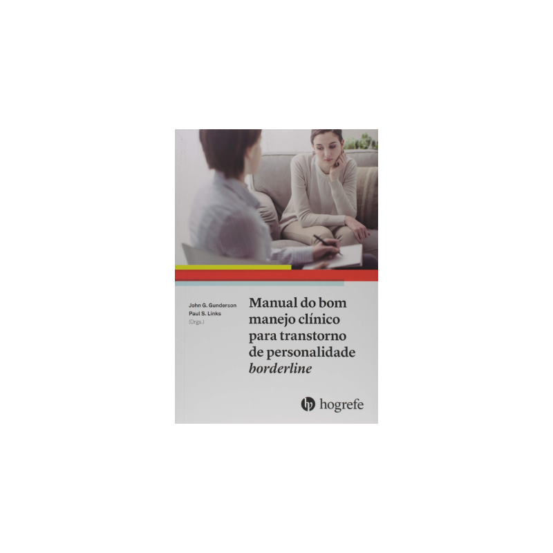 Manual do bom manejo clínico para transtorno de personalidade borderline
