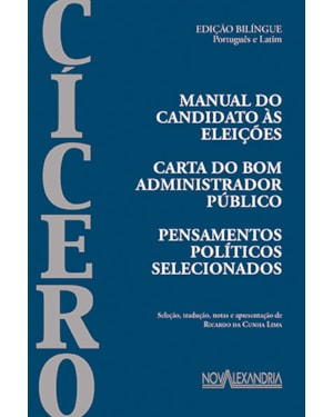 MANUAL DO CANDIDATO ÀS ELEIÇÕES - CARTA AO BOM ADMINISTRADOR PÚBLICO BILINGUE