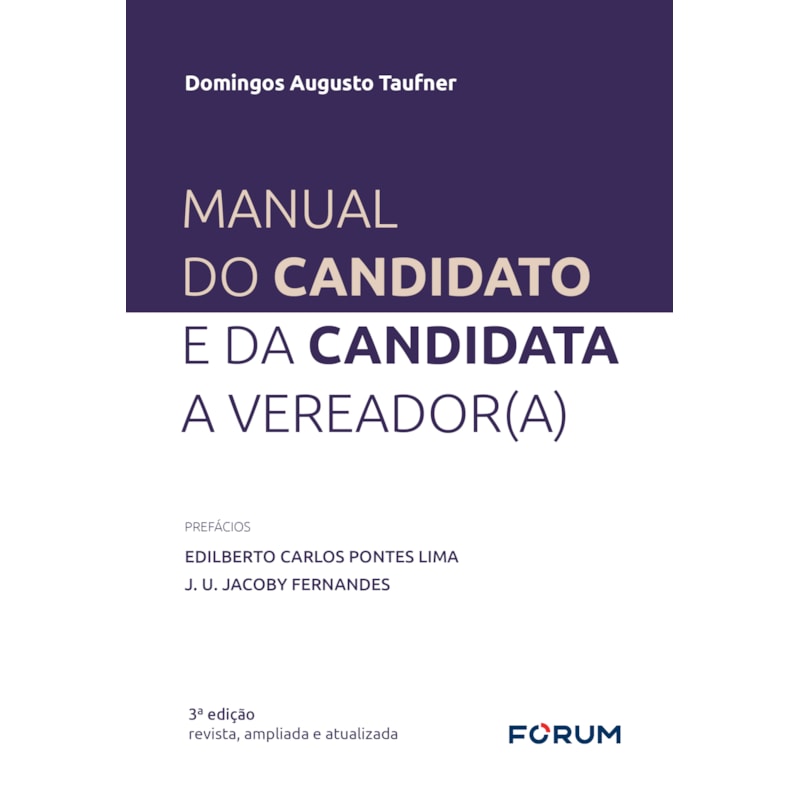 MANUAL DO CANDIDATO E DA CANDIDATA A VEREADOR(A)