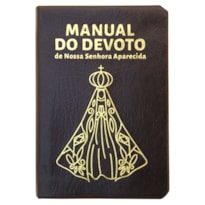 Manual do devoto de Nossa Senhora Aparecida - Luxo marrom