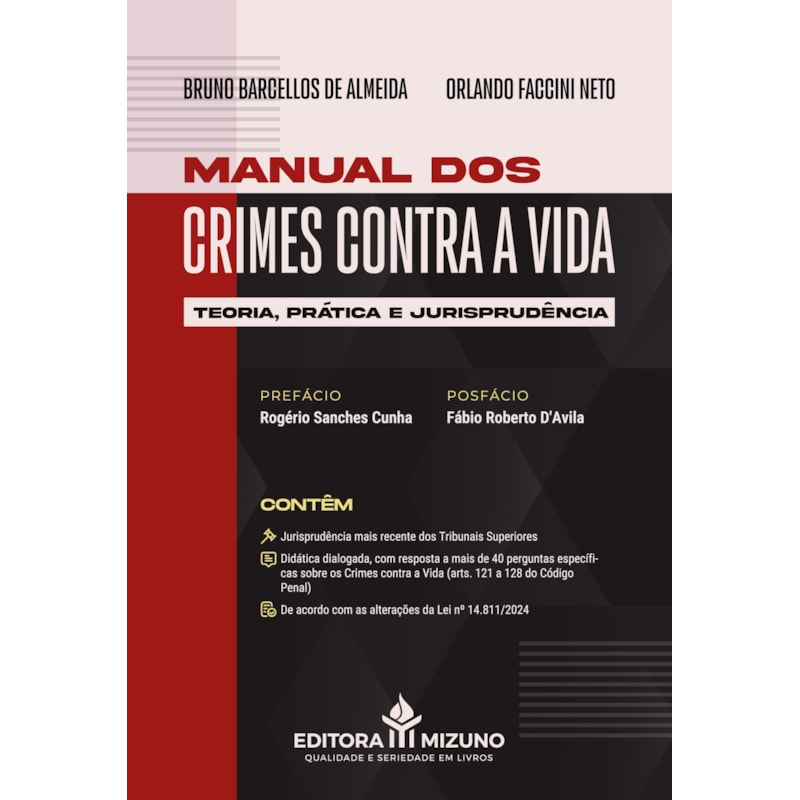 MANUAL DOS CRIMES CONTRA A VIDA