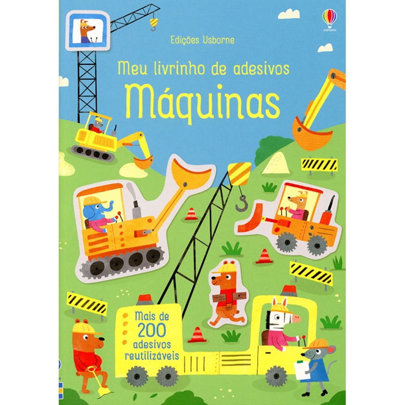MÁQUINAS: MEU LIVRINHO DE ADESIVOS