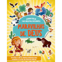 Maravilhas de Deus - Bíblia com adesivos brilhantes