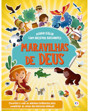 MARAVILHAS DE DEUS - BÍBLIA COM ADESIVOS BRILHANTES