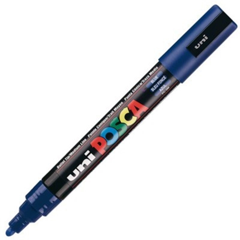 MARCADOR UNI POSCA ARTISTICA 2.5MM AZUL