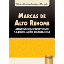 MARCAS DE ALTO RENOME - ABORDAGEM CONFORME A LEGISLAÇÃO BRASILEIRA