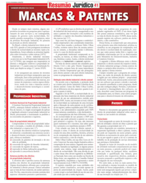 MARCAS E PATENTES - 1