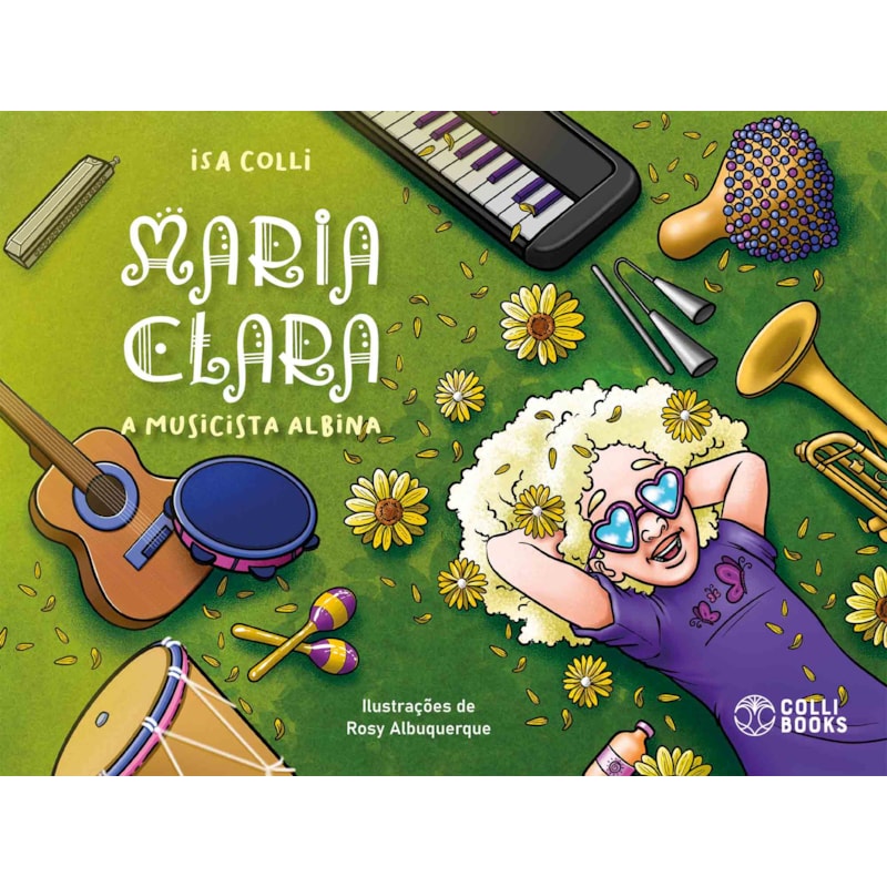 MARIA CLARA - A MUSICISTA ALBINA